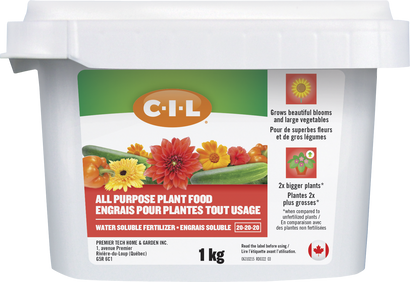 Engrais pour plantes tout usage C-I-L® 20-20-20