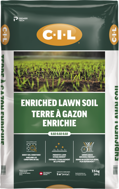 Terre à gazon enrichie C-I-L®