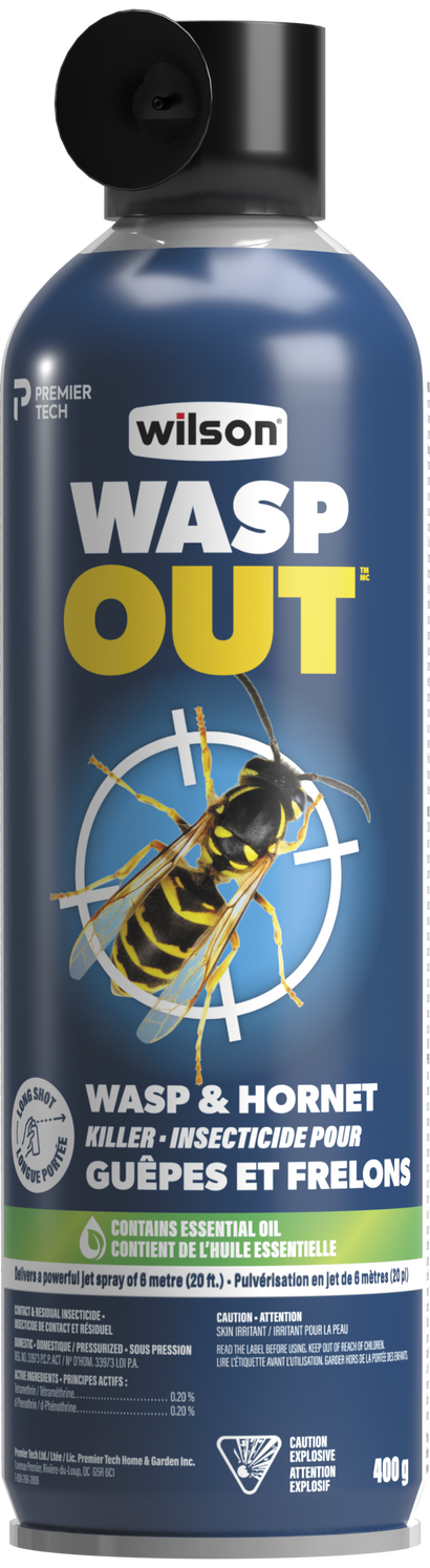 Insecticide pour guêpes et frelons WASP OUT™ de WILSON®