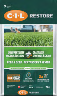Engrais à pelouse Fertiliser et Semer C-I-L® RESTORE🅪