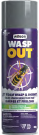Mousse insecticide pour guêpes et frelons WASP OUTᵐᶜ de WILSON®