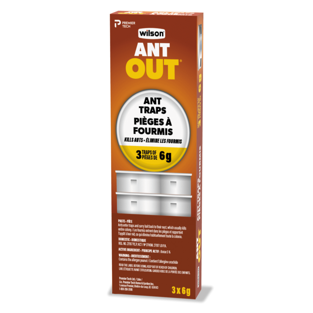 Pièges à fourmis ANT OUT® de WILSON® - Paquet de 3