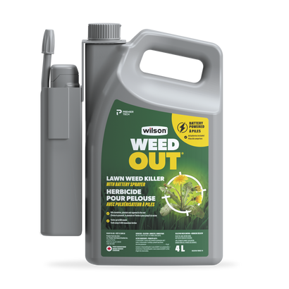 Herbicide pour pelouse WEED OUT®  de WILSON® avec lance de pulvérisation